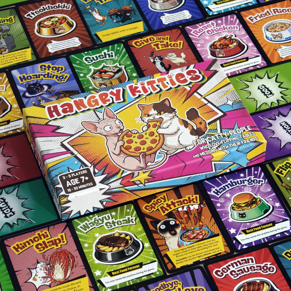 Hangry Kitties Card Game — Boardverse card game