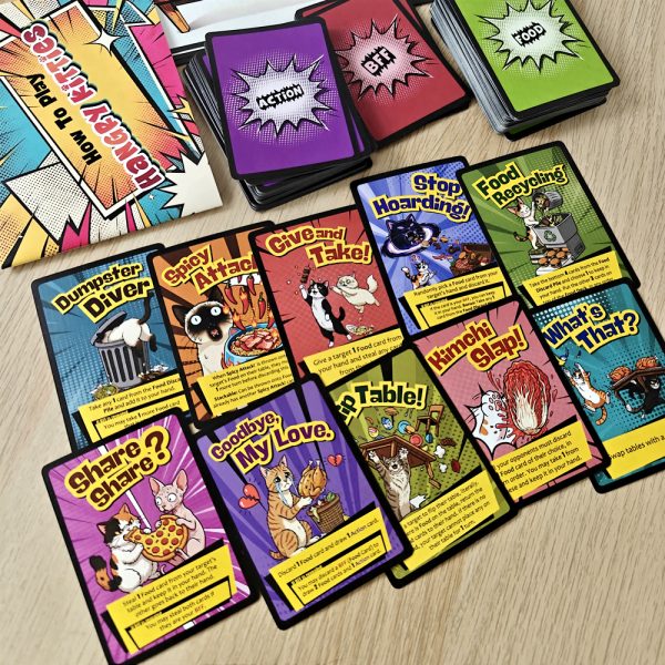 Hangry Kitties Card Game gallery