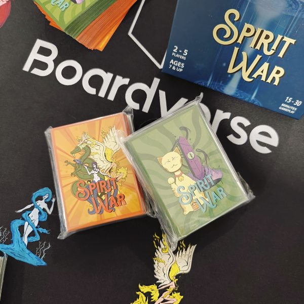 Spirit War Card Sleeves — Boardverse card game